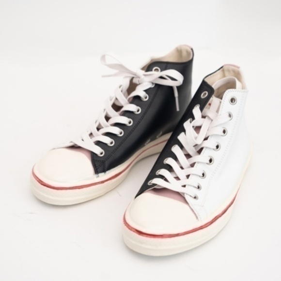 Marni. New! Graffiti Flatform Lace-Up Sneakers. - Picture 1 of 14